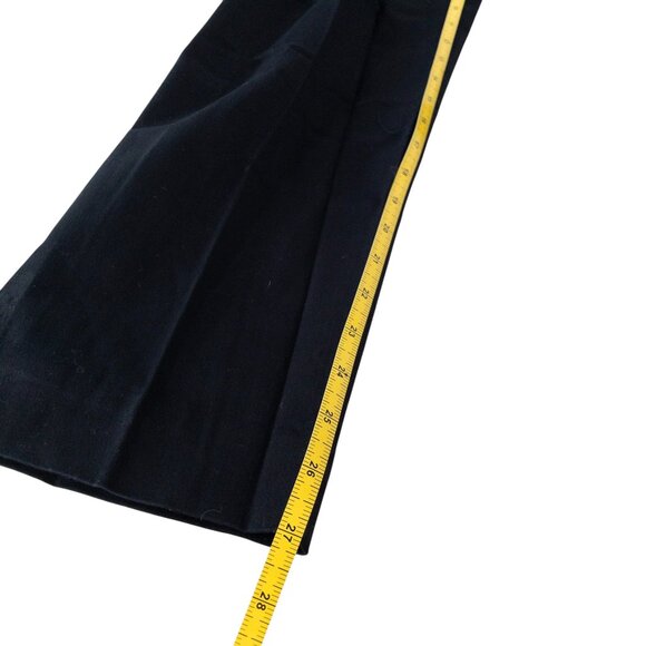 Worthington Stretch Black Ankle Length Dress Slacks SZ 8 Flat Front Slim - Picture 5 of 11